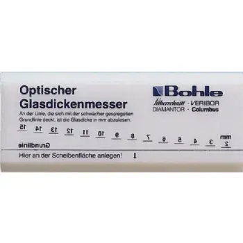 Glasdiktemeter kunststof