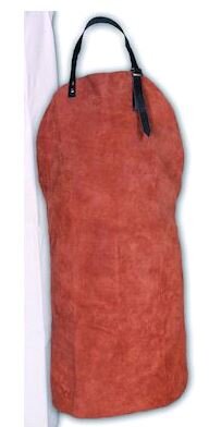 Weldsafe lasschort bruin 90x70cm