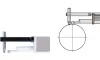 Mitutoyo Punt adapter tbv SJ-S