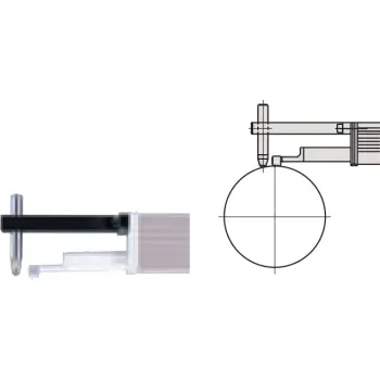 Mitutoyo Punt adapter tbv SJ-S