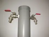 Standpijp + 2 beluchterkranen 150cm