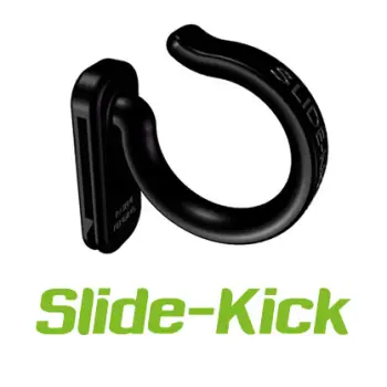 Slide-kick snoer-slanghouder