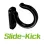 Slide-kick snoer-slanghouder