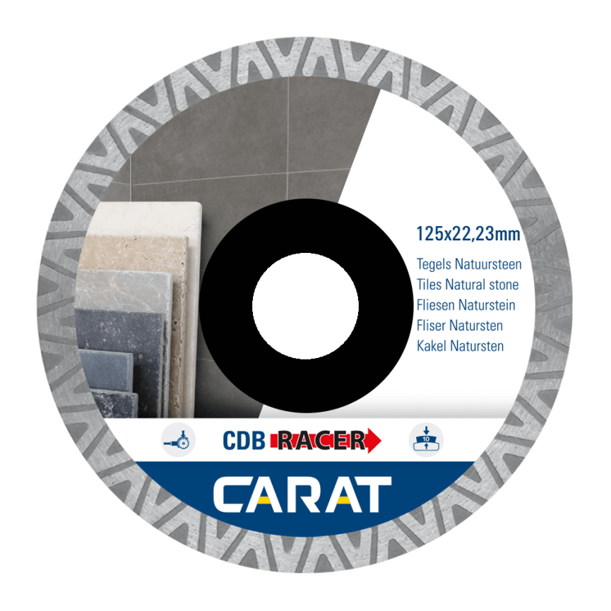 Carat diamantzaag 115x22,23 mm CDB Racer
