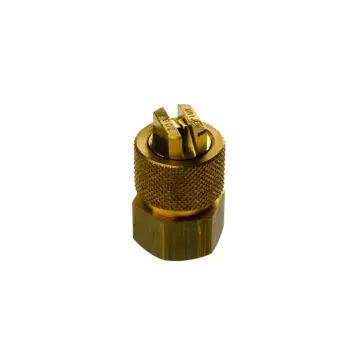 Gloria vlakstraalsproeier messing tip 8002