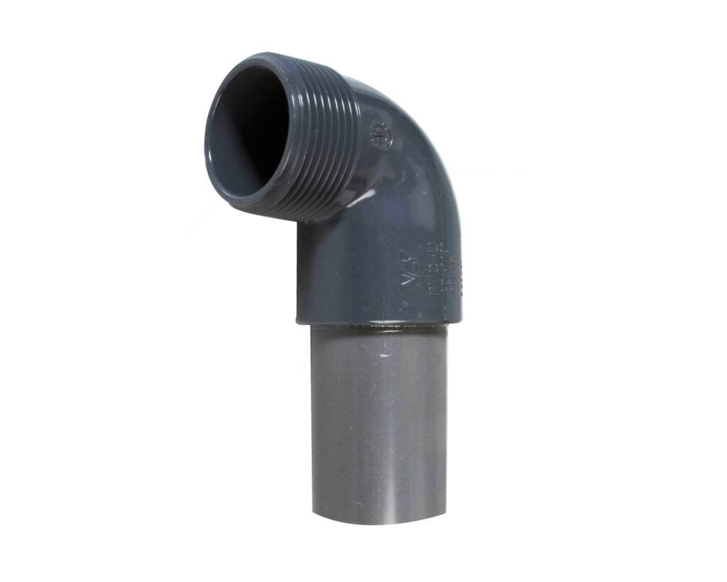 Homa pvc bochtstuk pomp 1.1/4"