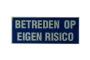 Bord pvc betr.op e.r.130x330mm