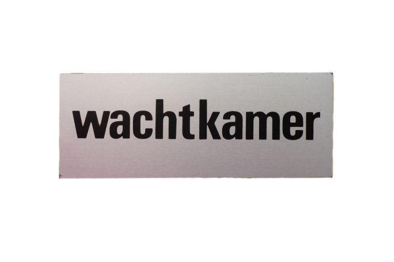Symbool wachtkamer           130x50