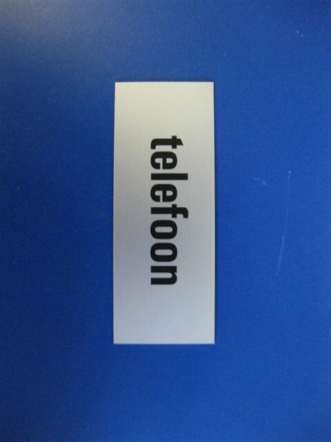 Symbool telefoon             130x50