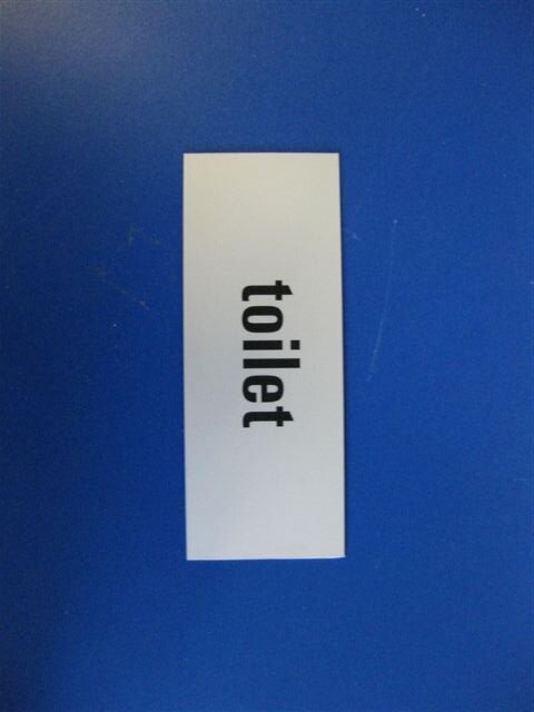 Symbool toilet               130x50