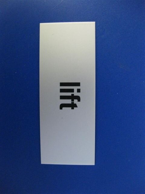 Symbool lift                 130x50