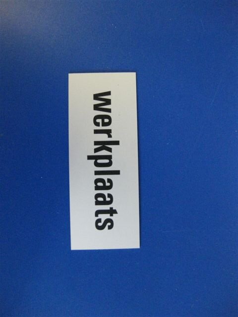 Symbool werkplek             130x50