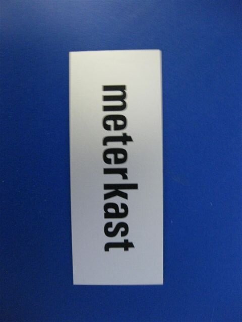 Symbool meterkast            130x50