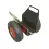Handycar m/rubber wielen 120mm