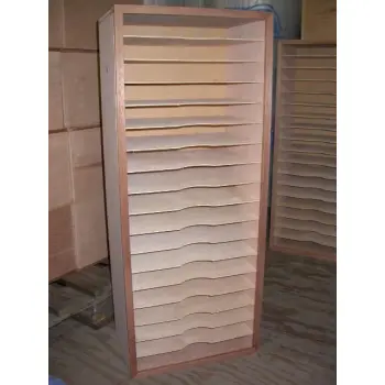 Tekeningkast triplex 18 vaks #