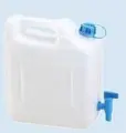 Jerrycan met kraan wit 12 liter