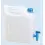 Jerrycan met kraan wit 12 liter