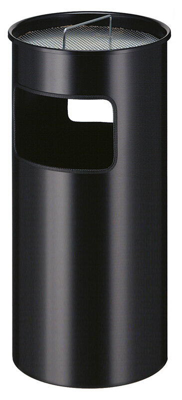 As-papierbak 50 ltr Zwart