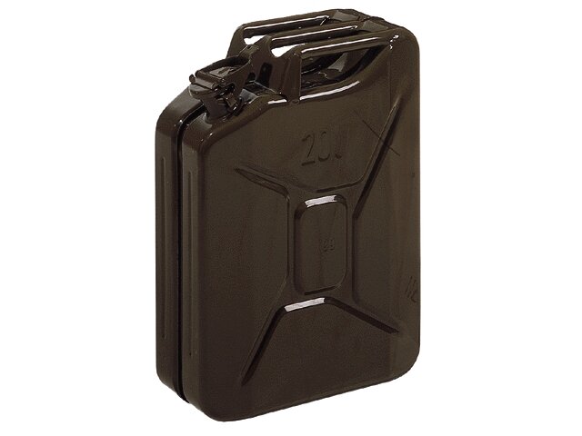 Jerrycan staal groen 5ltr