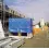 Hekwerkdekkleed blauw    1.76x3.41m