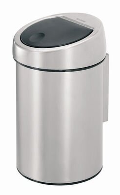 Brabantia touchbin 3ltr Mat Steel