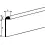 Tafelrandprofiel alumin 3m   20x3x6