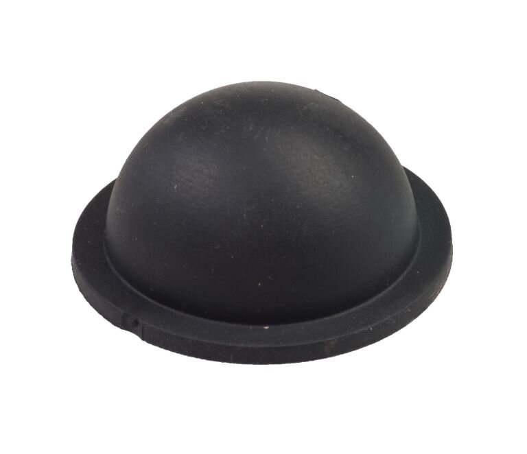 Drukbalknop rubber             57mm
