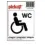 Pickup pictogram gehand.toilet