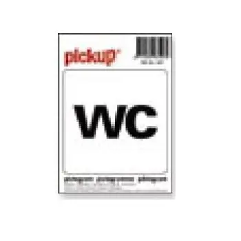 Pickup pictogram wc
