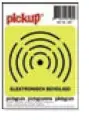 Pickup pictogram electr.beveil