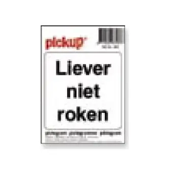 Pickup pictogram liev.nt roken