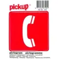 Pickup stick.alarmtelefoon 10x10cm