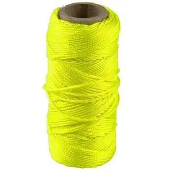 Metselkoord fluor geel 1mm 50m