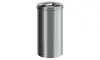 Vlamdovende papierbak RVS, zwart 50 ltr