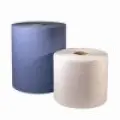 Zettex blauw papier groot     2 rol