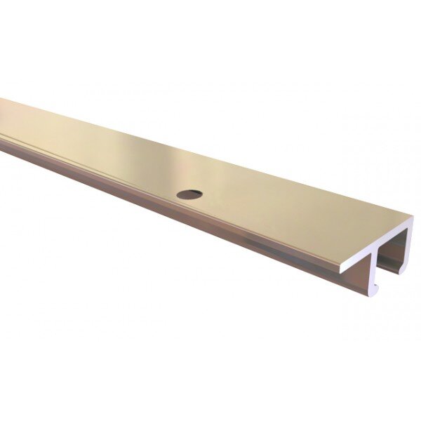 Schilderij u-rail wit 200cm