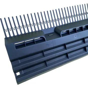 Kombi-dakvoet 2.0-65 kam 160 mm/100 cm zwart