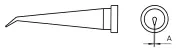 Weller soldeerstift 0.25mm lt-1lx