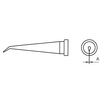Weller soldeerstift 0.25mm   lt-1lx