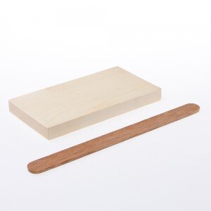 Voorplaat+klos hout nemef 1200