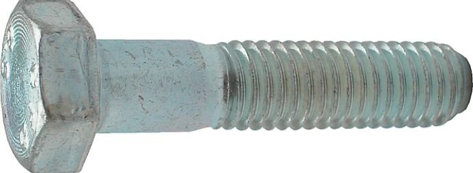 Zeskantbout DIN 931 8.8  verzinkt M 8 X 75