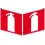 Pictogram brandblusser wig