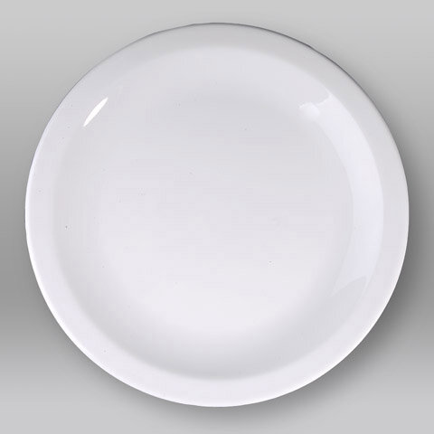 Bord plat wit porselein        24cm
