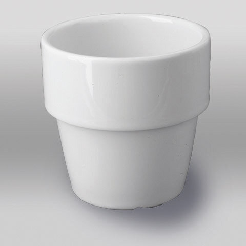 Melkbeker porselein 17cl wit