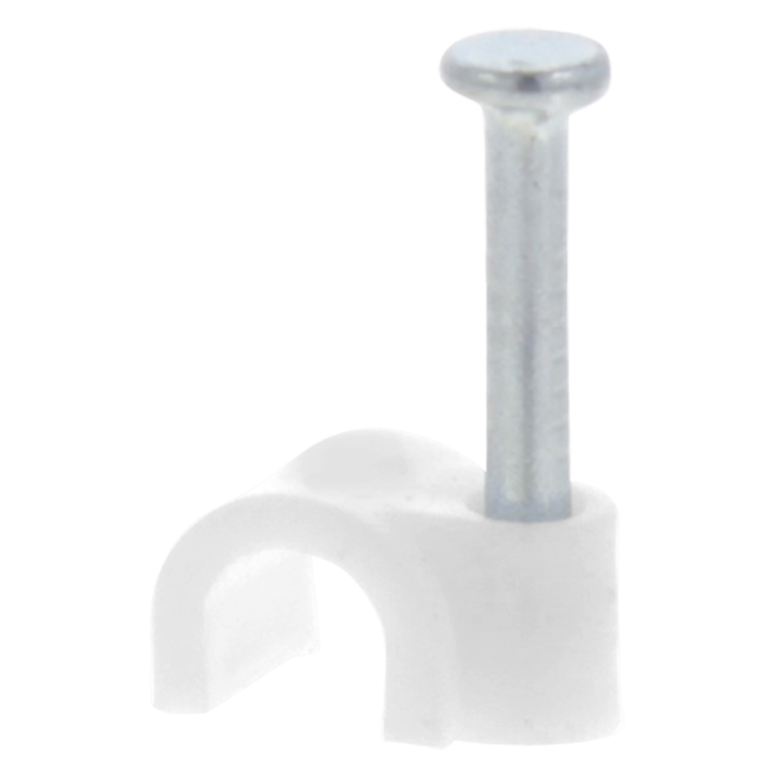 Q-Link kabelclip rond 5 mm wit (50)