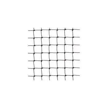 Duivennet 5x5m maas 50x50mm zwart