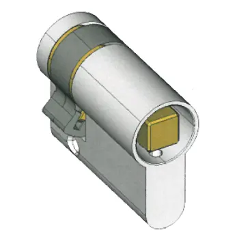 Dom halve cilinder vk8          30t
