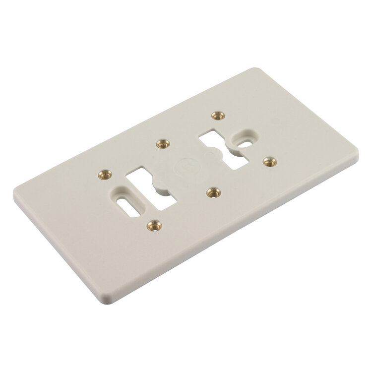 Attema montageplaat met felsmoer m4 dubbel
