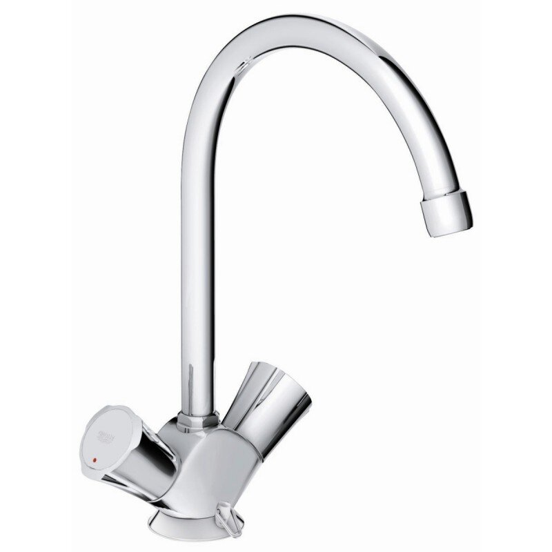 Grohe keukenmengkraan hoog chroom