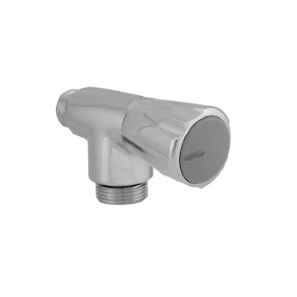 Beluchterkraan knop chroom  1/2x3/4